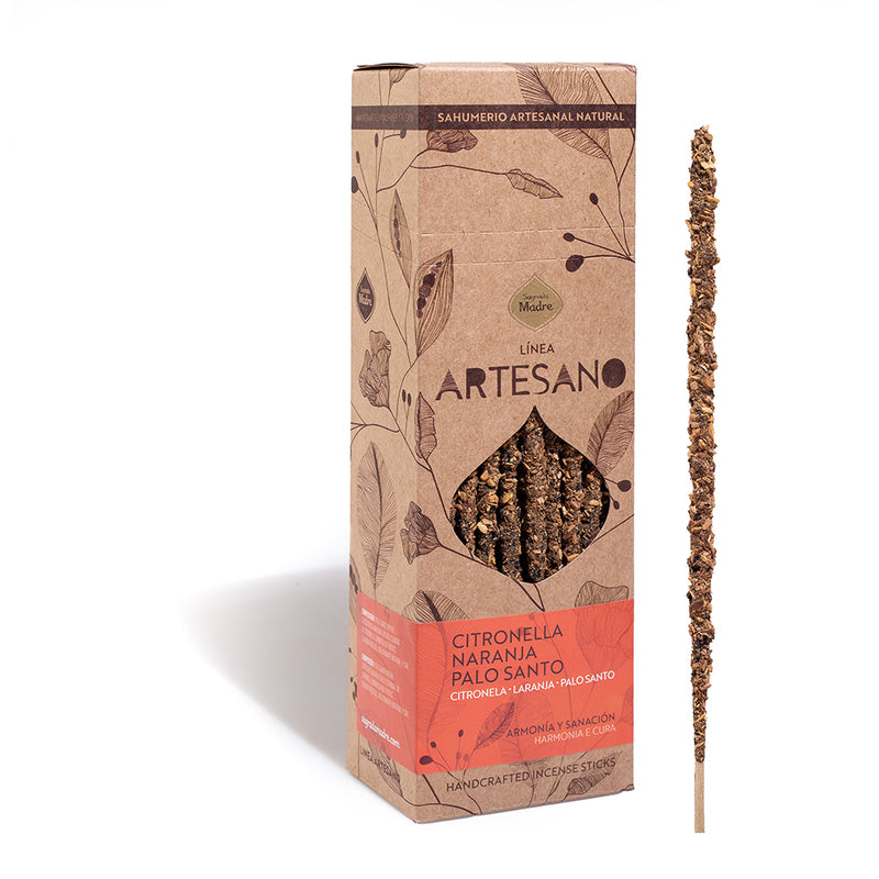 Sagrada Madre Citronella, Orange, Palo Santo (1 vnt.)