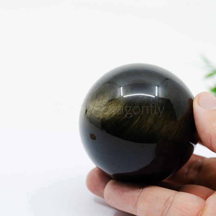 Auksinio Obsidiano sfera 297g