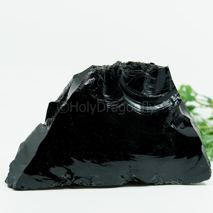 Juodas obsidianas "mineralas" 2.6kg