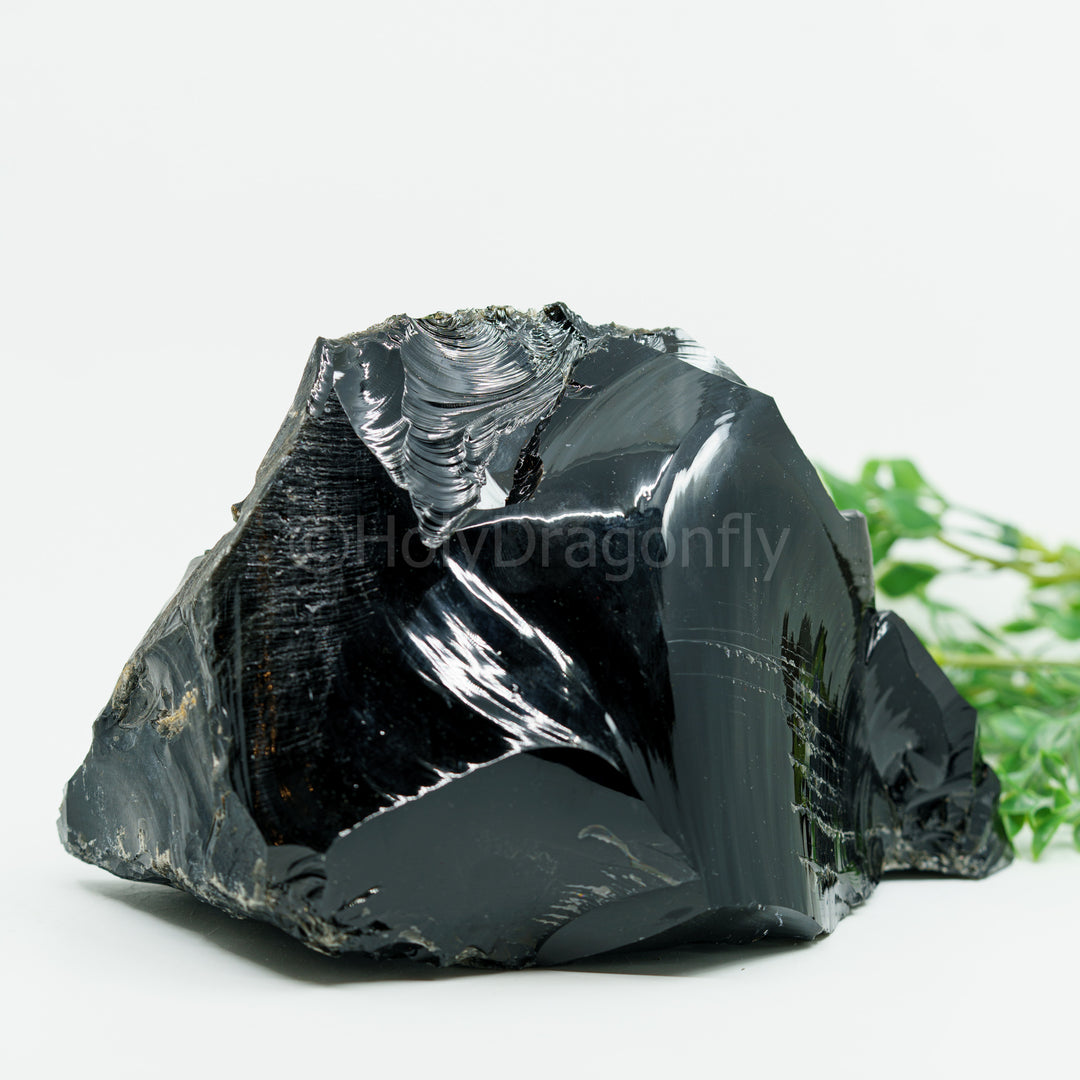 Juodas obsidianas "mineralas" 2.6kg