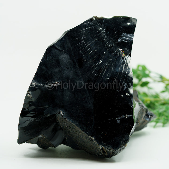 Juodas obsidianas "mineralas" 2.65kg