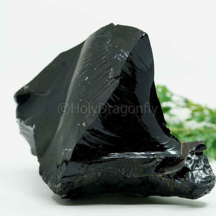 Juodas obsidianas "mineralas" 2.65kg