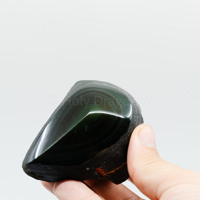 Vaivorykštinio Obsidiano mineralas