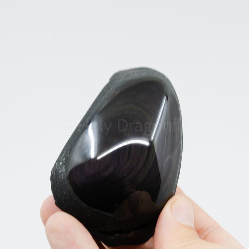 Vaivorykštinio Obsidiano mineralas