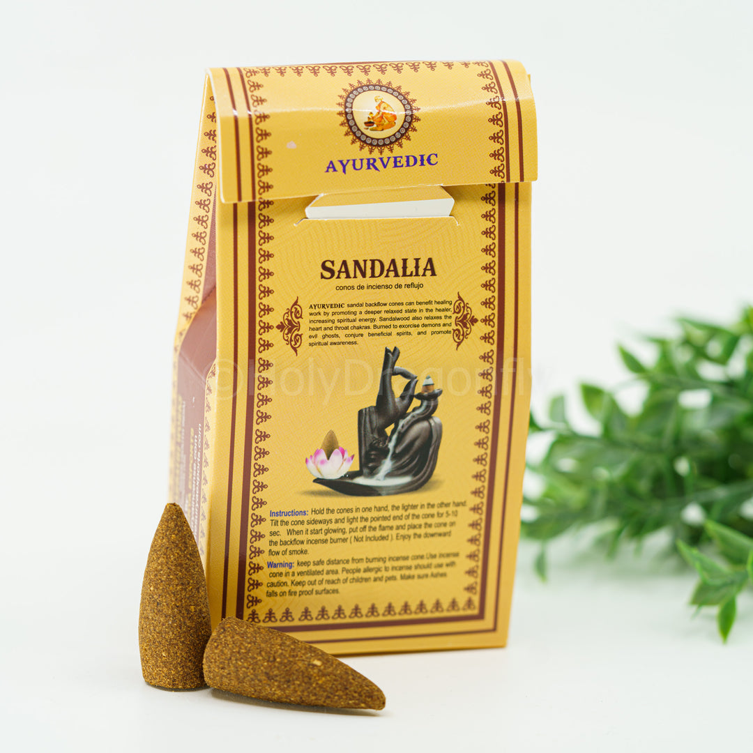 Ayurvedic "Sandalmedis" Backflow smilkalai