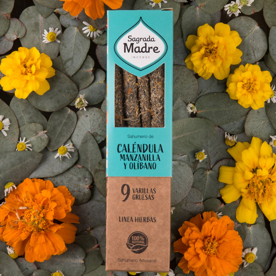 Sagrada Madre Chamomile, Calendula, Olibanum