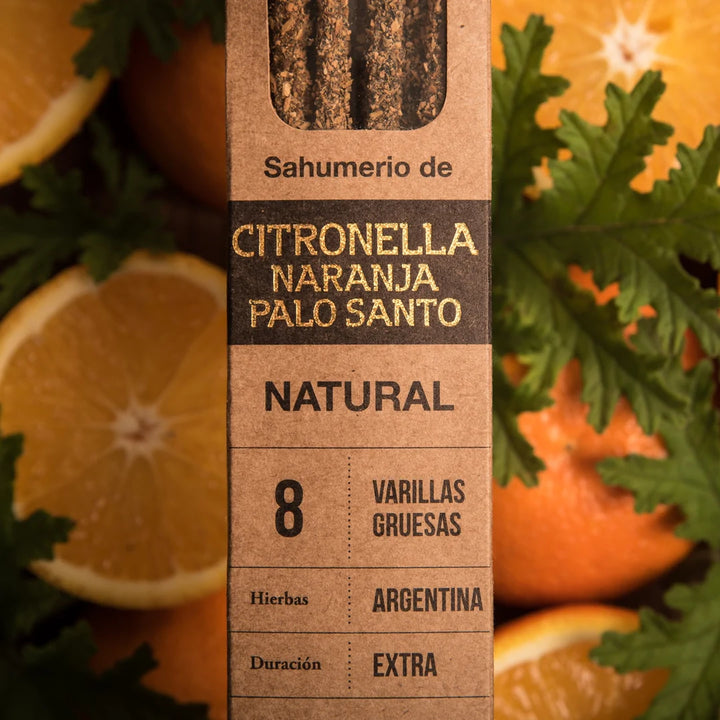 Sagrada Madre Citronella, Orange, Palo Santo